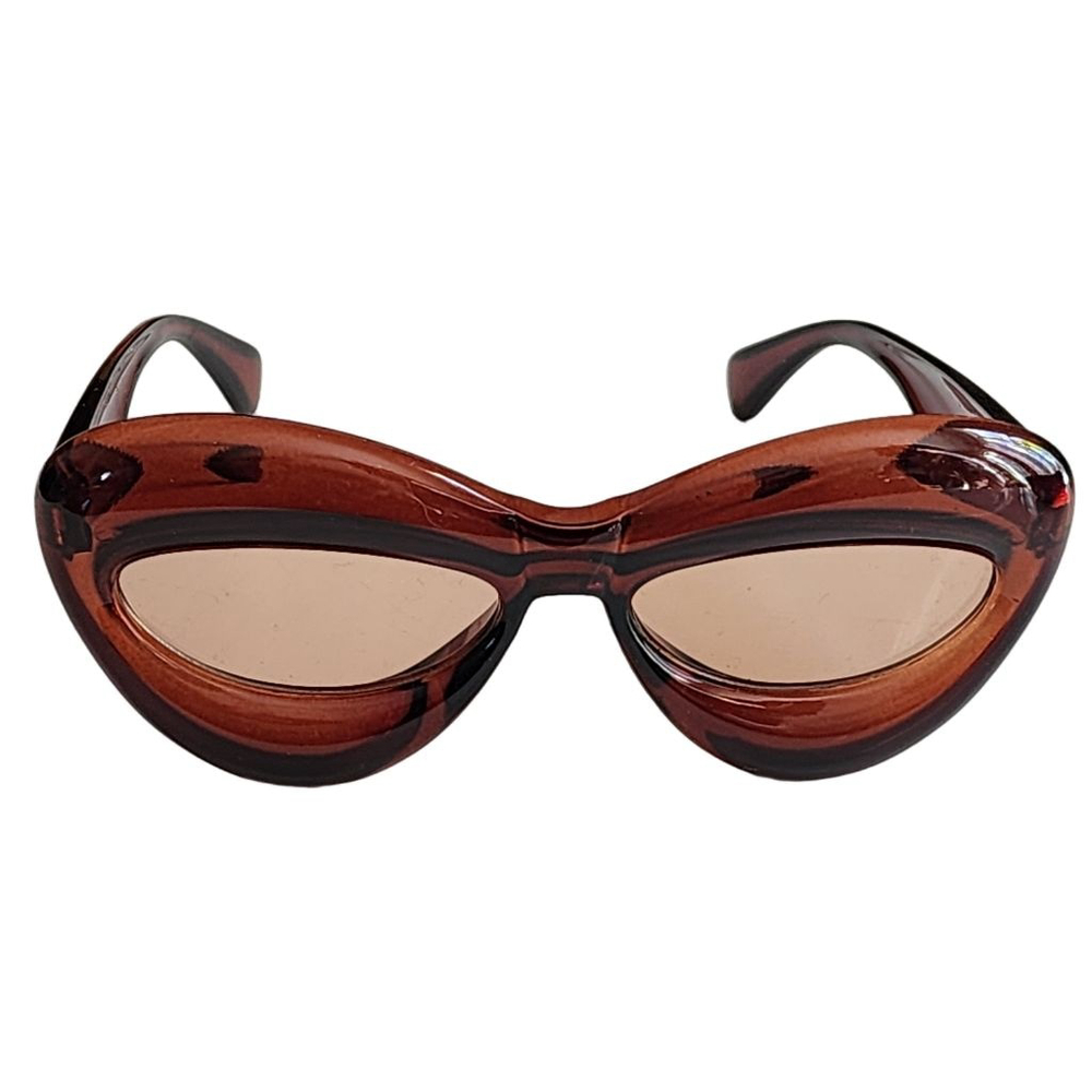 Women's Unbranded Brown Cat Eye Sunglasses One Size
